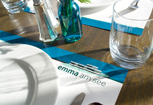 Gedeck im Emma am See Gedeck im Emma am See