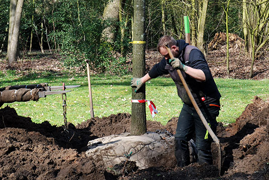 Pflanzungen der Spenderbäume im Bremer Bürgerpark Pflanzungen der Spenderbäume im Bremer Bürgerpark