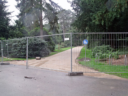 Wegebau im Bürgerpark Wegebau im Bürgerpark