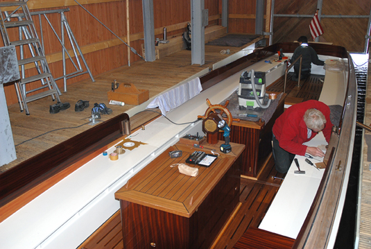 An der MARIE wird letzte Hand angelegt An der MARIE wird letzte Hand angelegt
